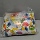 Sesame Street Awesome Buds Elmo/Cookie Monster 4 Piece Toddler Bed Set, Blue/Red/Green, 4 Piece Set