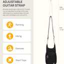 Telena Water Bottle Holder with Strap RFID Crossbody Bags for Women for Walking, Hiking, Cycling