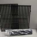 Spirit E310 Grill Parts for Weber Spirit, 17.5" Grill Grates 15.3" Flavorizer Bars for Weber Spirit 300 & GS4 Spirit II 300, Spirit E-310 E-315 Grills with Front Control Knobs for Weber 7638 7636