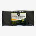 Vacuum Sealer Bags food grade BPA free vac seal 100 pieces (Black/Black, 11x24)