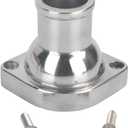 Straight Up Water Neck Aluminum Polished Thermostat Housing Compatible with 1997-up LSx Engines Compatible with Chevy GM Ls1 Ls2 Ls3 Ls7 Ls9 Lsa L76 L92 Engines 4932