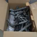 74" 50" Large Baby Playpen, Baby Playard for Babies and Toddlers, Play Pens for Indoor & Outdoor, Sturdy Safety Play Yard with Soft Breathable Mesh, Anti-Fall, Grey (with MAT)