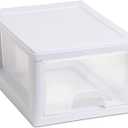 Sterilite Corp. 20518006 Sterilite Stackable Storage Drawer 12 7/8" D x 8 7/8" W x 6" H