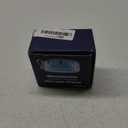 Leak Proof Denture Bath Case for Travel, Portable Denture Soaking Case, Retainer Case Container with Mirror, Cleaning Care for Dentures, Aligner, Mouth Guard, Retainers, Grey