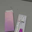 Bikini Trimmer, Funstant Electric Razor for Women with Comb, Cordless Safe Hair Trimmer Floating Foil for Dry Use, Battery Operated Personal Shaver for Lady Girl, Pubic Hair, Delicate Private Area (Seashell White)