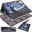 Pllieay 1000 Pieces Jigsaw Puzzle Board with 6 Drawers and Cover, 30"x22" Felt Jigsaw Puzzle Table for Adults, Portable Puzzle Organizer & Storage System, Puzzle Accessories Birthday Gift