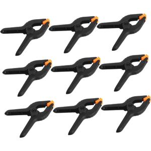 12pcs Adjustable Plastic Spring Clamps for Pool Photography Woodworking Versatile Clips for Backdrop Support Secure Towel Holds Compact Portable Design