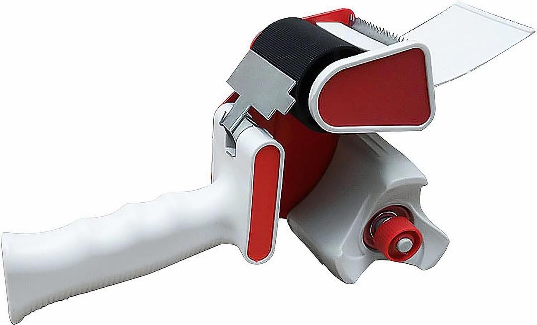 Packing Tape Dispenser Gun 2.2in, Heavy Duty Packaging Tape with Dispenser, Tape Gun Dispenser for 2.2-Inch Wide Packing Tape/3-Inch Inner Paper Core