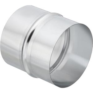 PATIKIL 4" Duct Connector, Galvanized Steel Duct Coupling Vent Coupler Dryer Pipe Coupling Hose Extension Connector for HVAC Exhaust Fan Vent Systems, 4" Long PATIKIL 4" Duct Connector, Galvanized Steel Duct Coupling Vent Coupler Dryer Pipe Coupling Hose Extension Connector for HVAC Exhaust Fan Vent Systems, 4" Long