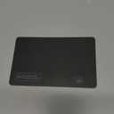 Air-Tag Wallet Tracker Card (iOS Only) - 0.07in Slim Tracking Card, IP68 Waterproof Bluetooth Smart Card, Works with Apple Find My, [Apple MFi Certified], Item Finder for Luggage, Passports, Purse (Light Black)