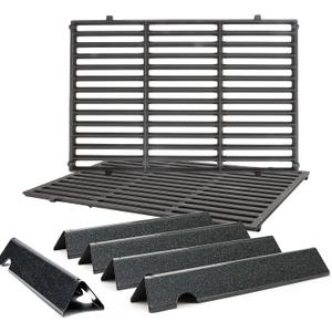 Genesis II Grill Parts for Weber Flavorizer Bars 66032 & Cast Iron Cooking Grates 66095 for Weber GS4 Replacement Parts Genesis II E/S-310 E-315 E-325 E-330 S-335 for Weber Genesis 2 Grill Grates