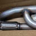 Front Flex Y Pipe Compatible for 2009-2015 Honda Pilot LX/EX/EX-L/Touring Sport 3.5L, Non Turbo