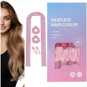 Heatless Curl Set - No Heat Curls Overnight, No Heat Hair Curlers, Heatless Rollers, Overnight Hair Curlers, Hair Rollers to Sleep in, Heatless Hair Curler, Heatless Curling Rod