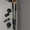 Cascade Mountain Tech Lightweight Aircraft-Grade Aluminum Trekking Poles with Extended Down Grip Plus Tip Kit