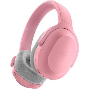 Razer Barracuda Wireless Gaming & Mobile Headset (PC, PlayStation, Switch 2, Android, iOS): 2.4GHz Wireless + Bluetooth - Integrated Noise-Cancelling Mic - 50mm Drivers - 40 Hr Battery - Quartz Pink (Standard)