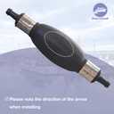 6YK-24360 Fuel Line Hand Primer Bulb 8mm for Yamaha 75-225 HP Outboard Motors Fitting 6YK-24360-73 6Y2-24360-52