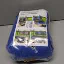 Golf Cart Seat Covers Fit for Club Car Precedent Club Car Tempo Yamaha G29 Front Seat Covers Stretchy Breathable Washable Regular Cushions Cover No Nails Required Easy to Install Black & Blue