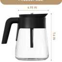 12-Cups Coffee Maker Carafe Replacement Pot Compatible with Ninja Coffee Maker CFP101 CFP201 CFP301 CFN601 CM401 CFP200 CFP250A CFP300 CFP305 CFP307 CFN602 CM400 CM401 CF090 CF091 CF092