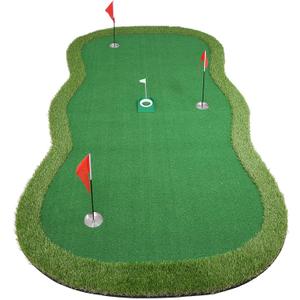 Golf Putting Green, Practice Putting Green Mat, Large Professional Golfing Training Mat for Indoor Outdoor, Style: Putting green-5X10ft