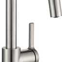 AguaStella AS1010SS Stainless Steel Bar Faucet or Prep Kitchen Sink Faucet with Single Handle