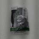 Womens High Waisted Bikini Sets Sporty Crop Top Color Block Swimwear Bandeau Scoop Neck Vintage Two Piece Bathing Suits (Large, Black)