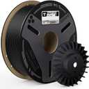 ELEGOO Carbon Fiber PAHT Filament 1.75mm Black 1KG, Nylon CF High Temp 3D Printing Filament, High Strength & Rigidity, Corrosion Resistance, 1KG(2.2lbs) Spool for Enclosed FDM 3D Printers