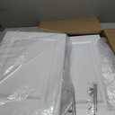 2 Pcs Built-in White Cabinet Doors White with Handles, 16.25 x 22.5 Inch