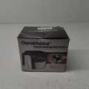 Ourokhome Knock Box Espresso Accessories, The Latest Patented Stainless Steel Espresso Machine Tool for Coffee Ground with Removable Knock Bar, Handle and Lid, Dishwasher safe, 4.8 inch