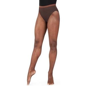 Capezio Women's Studio Basics Fishnet Seamless Tight XL