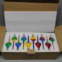 Minetom Christmas Bubble String Lights - 15 Counts Christmas Lights Bulb, Multicolor Bubble Decorative Lights for Christmas Tree Holiday Celebrations Lighting, Multicolor