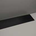 1.6 Rise Ordorless Threshold Ramp Doorway Curb Ramp, 3000LBS Capacity Mobility Door Ramps for Home Steps, Anti-Slip Wheel Chair Ramp for Bike, Scooter, BathroomSweeper 1.6' Rise