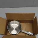 Stainless Steel Butter Warmer Measuring Pan 0.5 Quart Small Sauce Pan 18/10 Tri-Ply Stainless Steel Saucepan with Dual Pour Spouts