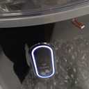 Silonn Nugget Ice Maker Countertop, Pebble Ice Maker with Soft Chewable Ice, One-Click Operation Ice Machine with Self-Cleaning, 33lbs/24H for Home,Kitchen,Office