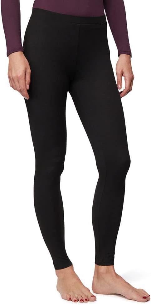 32 Degrees Heat Womens Ultra Soft Thermal Lightweight Baselayer Legging Pant (Small, Black)