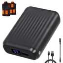 7.4V / 9V /12V / 5V Heated Vest Battery Pack, BIAL