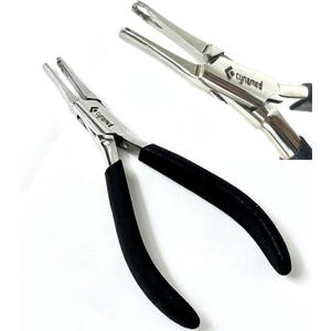 Premium -Nose Pad Arm Adjusting Pliers Eyeglass Arms Frame Eyeglasses Nose Pad Remover, Multi-purpose Optical Optician Tool for Glasses Repair Assembling & Adjusting (UPGRADED NOSE PAD PLIER #22N)