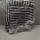 Modern Rug 2.5x8 Runners for Hallways, Abstract Kitchen Runner Rugs Non Slip Bath Runners, Rainbow Washable Runner Rug for Bedroom, Soft Long Rugs for Entryway Bathroom Laundry Dorm, Black