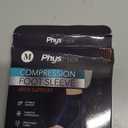 Compression Socks 20-30mmHg for Plantar Fasciitis Relief, Achilles Tendonitis Relief (1 Pair) - Ankle Brace Compression Sleeve for Heel Spurs, Foot Swelling & Fatigue - Arch Support Brace for Everyday Use (Medium, Black)