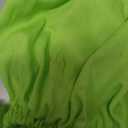 ZZXIAOJIE Green Costume Adult Set Green Christmas Mask Gloves Shoe Cover Top Pants for Halloween Cosplay XXL