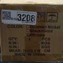 Chrome Bathroom Light - 4 Lights, Crystal Finish, Perfect for Over Mirror Vanity