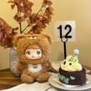 CALEMBOU Plush Blind Box, Kawaii Nommi Cute Series Stuffed Blind Box Doll, Kawaii Mystery Vinyl Plush Toys Collectible for Birthday Gift (Nommi Cute 1pc)