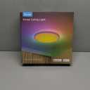 Govee Smart Ceiling Light, RGBIC LED Ceiling Light Fixture, 2400LM Flush Mount Light Fixture, DIY Colors, Works with Alexa, 2200K-6500K Lights for Bedroom, Living Room,12 Inch, 1 Pack (White)