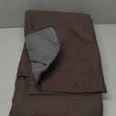 hyha Waterproof Dog Blanket, Reversible Pet Bed Blanket, Soft Sofa Couch Cover for Dogs Washable, Waterproof Pet Couch Covers for Sofa Puppy Cats Furniture Protector(30"x70", Chocolate/Dark Grey)