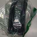 Hon&Guan 3" x 8FT Insulated Duct with Aluminum Foil, Flexible Dryer Vent Hose for HVAC Ventilation and Duct Fan Systems, 2 Clamps Include (Black)