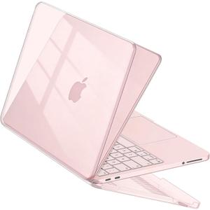 Case Compatible with MacBook Neo 13 inch 2026 (Model A3404), Scratch Resistant Protective Hard Shell Cover, Crystal Blush