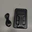 Cell Phone Stand with Wireless Bluetooth Speaker and Anti-Slip Base HD Surround Sound Perfect for Home and Outdoors with Bluetooth Speaker for Desk Compatible with iPhone/ipad/Samsung Galaxy (Black)