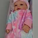 BABESIDE Baby Dolls, 17inch Large Realistic Cute Soft Body Baby Doll Real Life Baby Dolls with Accessories for 3+ Year Old Girls Gifts, Pretend Play, Collection