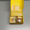 Gift Baskets for Women, 9pcs Unique Happy Birthday Gifts for Women, Best Inspirational Get Well Christmas Sunshine Sunflower Ideas Box for Her Sister Friend Friendship Mom - BRIGHTEN UP HER DAY! (Yellow)