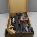 Perlegear Full Motion TV Wall Mount for 26-74 inch TVs, Height Adjustable TV Mount, Pre-Assembled Wall Mount TV Bracket with Tool-Free Tilt, Swivel, Fits 16 Studs, 99 lbs, Max VESA 400x400mm, PGMF21