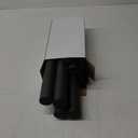 Comfyanno Under Door Draft Stopper - Bottom Door Gap Filler & Seal - Fits 30 to 36 Door, Block Cold Air, Noise, Sound, Wind, Bugs, Easy to Install, Double Side Block, No Adhesive, Black (36 Inch (Pack of 1))